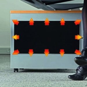 ir bureauverwarming fiber plaat
