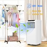 Mobiele airco met WiFi - 7000BTU - ontvochtiging en luchtreiniger - Afbeelding 9