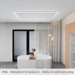 Infrarood paneel 63x108 cm – 700 Watt – energiezuinig verwarmingspaneel met LED verlichting & WiFi – plafondmontage | VH-HH - Afbeelding 7