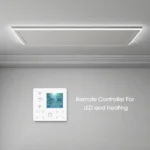 Infrarood paneel 63x108 cm – 700 Watt – energiezuinig verwarmingspaneel met LED verlichting & WiFi – plafondmontage | VH-HH - Afbeelding 3
