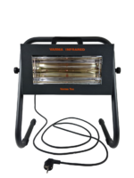 Mobiele infrarood verwarming - Korte golf straler - 1500 watt - Afbeelding 2