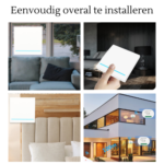 VH Control RF Home combi - Enkele schakelaar met draadloze switch zwart touch - Afbeelding 9