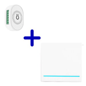 vh control rf home combi enkele schakelaar met draadloze switch wit