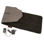 Warmy Warmtedeken - Off-White en Dark Gray - 45 x 135 cm - Afbeelding 4