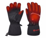 Dikke verwarmde handschoenen geschikt voor wintersportactiviteiten - Afbeelding 2