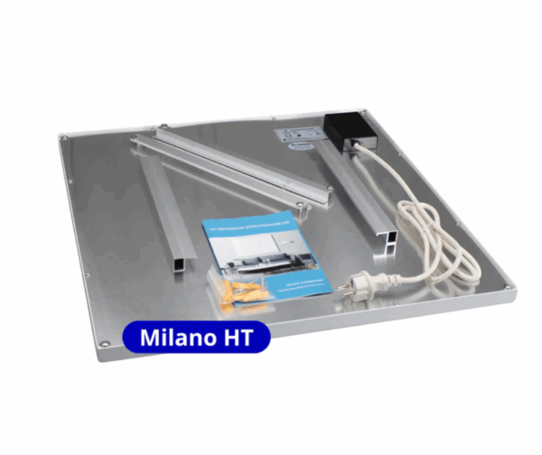 infrarood paneel milano 60x60 achterkant