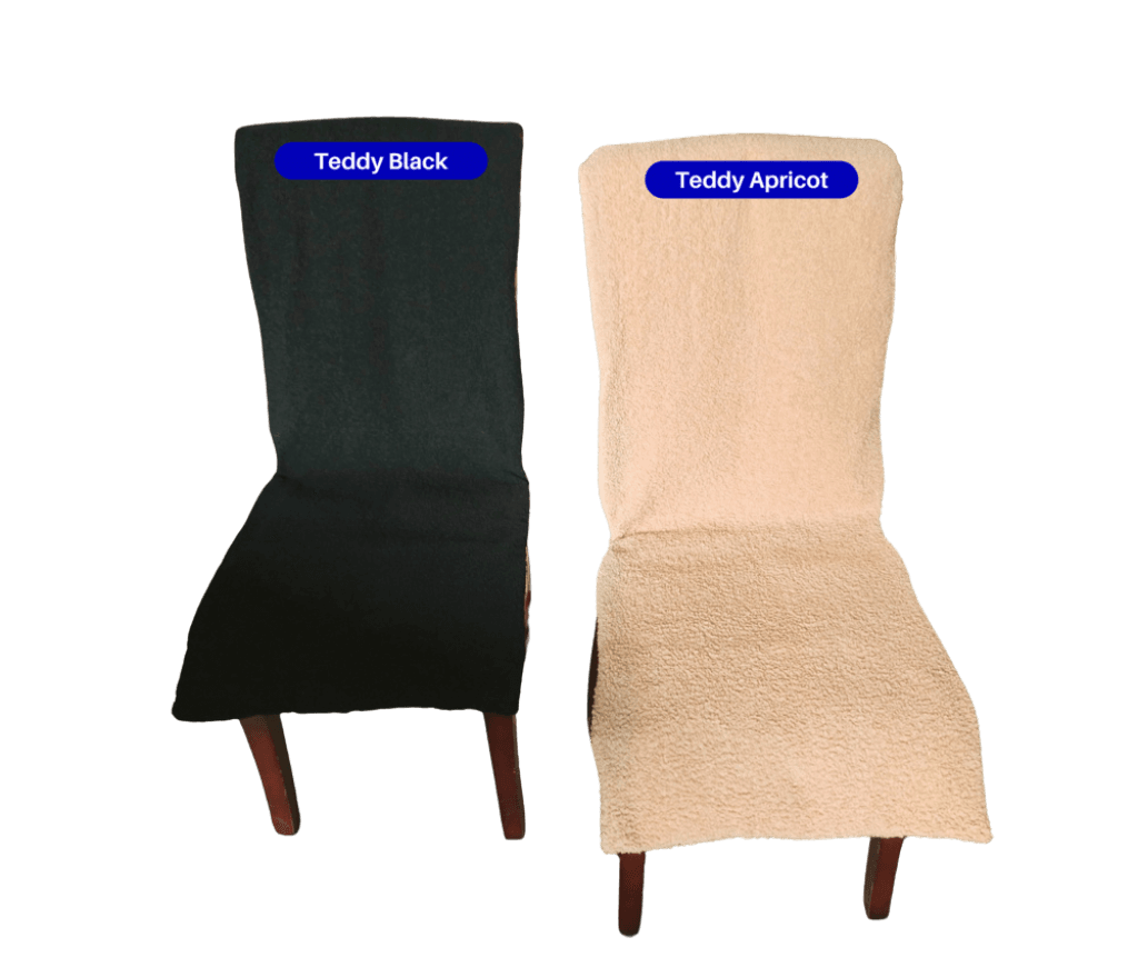 stoel verwarming teddy stof apricot Stoel verwarming - Teddy donkerblauw - 40 x 120 cm - Afbeelding 1