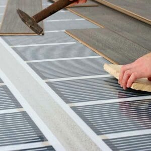 VH Infrarood Vloerverwarmingsfolie - 130 Watt/m2 - 100 cm breed - Op Maat