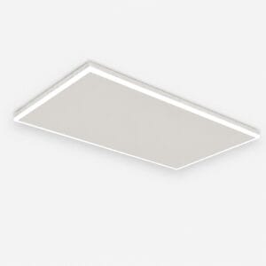 Wit infrarood paneel Monza 700W 63×108 cm met rondom LED-verlichting – plafondmontage VH HH-LED